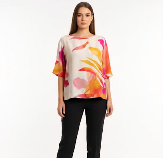 Blusa con bottoncini